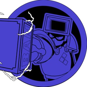 This is the Avatar Image for the Dust man youtuber AI Voice and Text to Speech Generator